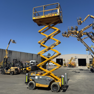 Used Haulotte 10M Diesel Scissor Lift - Compact 12DX