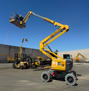 Used Haulotte 16M Diesel and Electric Articulated Boom Lift - HA16 RTJ PRO