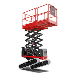 Athena Bi-levelling Tracked Scissor Lift 870 from United Equipment Australia