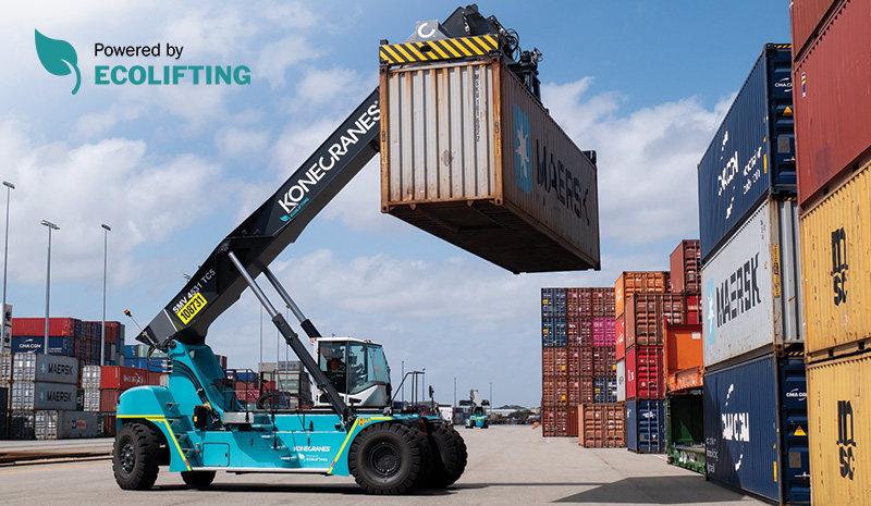 ILS orders five more reach stackers with flow drive