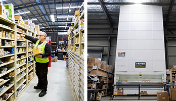 United parts warehouse