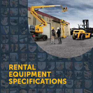 United Rental Equipment Specification brochure