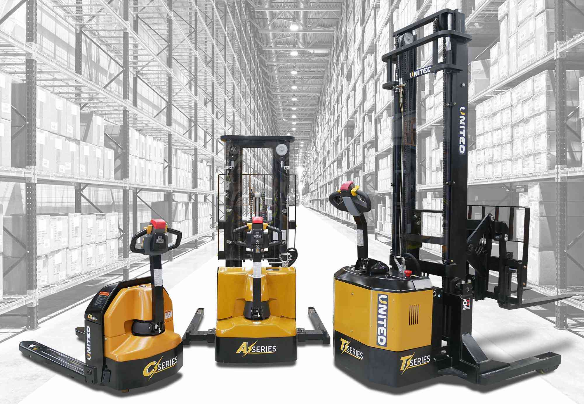 New United range of electric forklifts now available