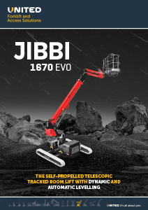 Jibbi Telescopic Tracked Boom Lift 1670 EVO Brochure